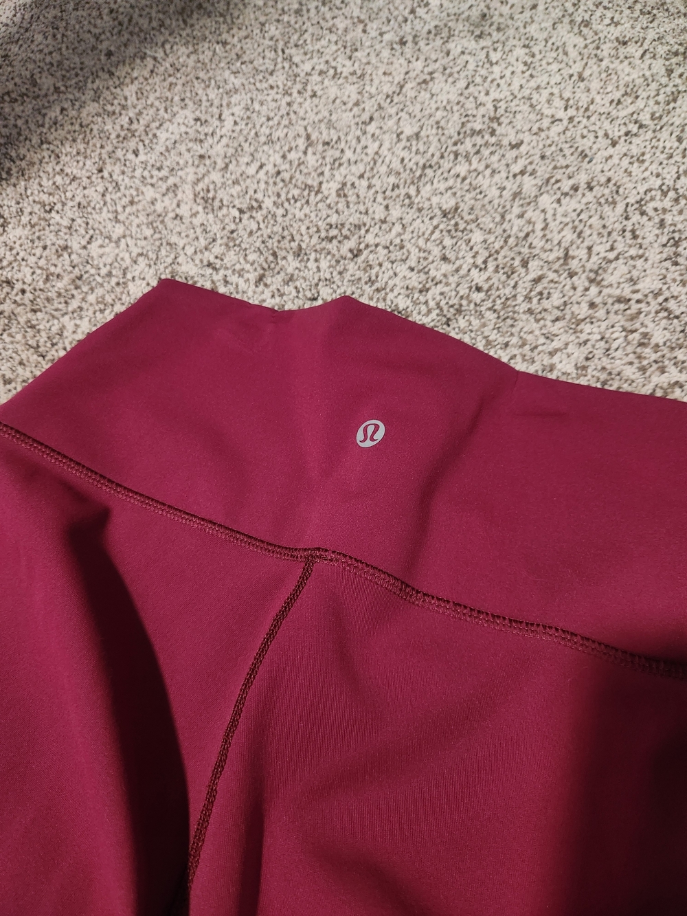 lululemon athletica Burgundy High-Rise Leggings